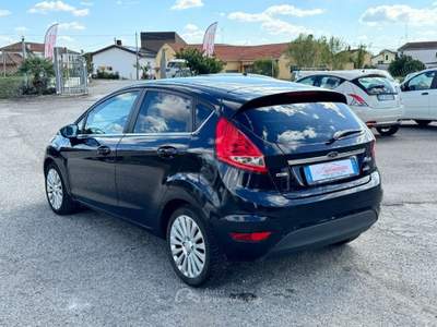 Ford Fiesta 1.4 TDCi 68CV 5 porte Titanium Nero usata Badia Pol. Via Ca'Mignola Nuo.1230