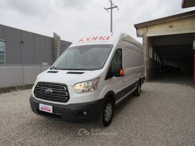 Ford Transit 2.0TDCi EcoBlue 170 MAN, JUMBO Bianco usata Badia Pol. Via Ca'Mignola Nuo.1230