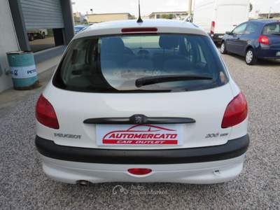 Peugeot 206 2.0 HDi 5p. XT Bianco usata Badia Pol. Via Ca'Mignola Nuo.1230
