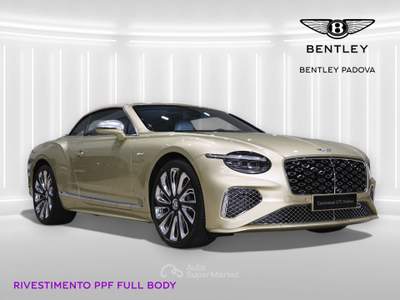 Bentley Continental Continental GTC 4.0 V8 phev Mulliner auto Oro usata Milano