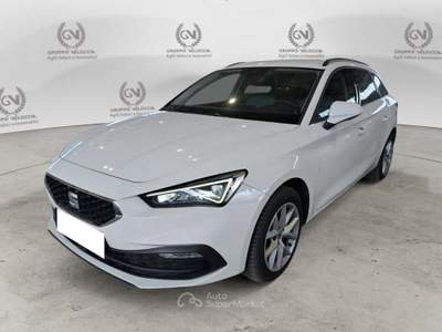 Seat Leon 2.0 TDI 110KW BUSINESS DSG Bianco usata Roma