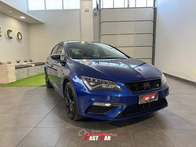Seat Leon Leon 1.5 TGI DSG 5p. Black Edition Blu/Azzurro usata Cesena