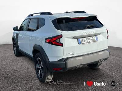 Dacia Duster III 1.6 hybrid Journey 140cv Bianco usata Roma