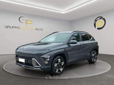 Hyundai Kona Kona II 2025 1.6 hev XLine Plus 2wd 93 cv dct Grigio usata Pompei