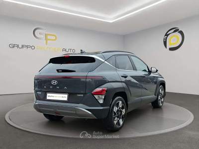Hyundai Kona Kona II 2025 1.6 hev XLine Plus 2wd 93 cv dct Grigio usata Pompei