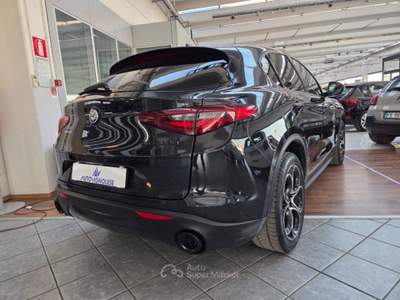 Alfa Romeo Stelvio 2.2 Turbodiesel 190 CV AT8 Q4 Sprint C.20-PELLE EC Nero usata Vignola