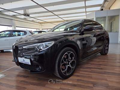 Alfa Romeo Stelvio 2.2 Turbodiesel 190 CV AT8 Q4 Sprint C.20-PELLE EC Nero usata Vignola