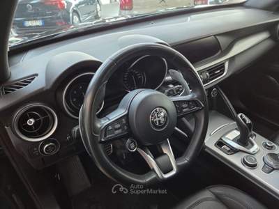 Alfa Romeo Stelvio 2.2 Turbodiesel 190 CV AT8 Q4 Sprint C.20-PELLE EC Nero usata Vignola