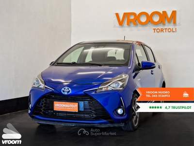 Toyota Yaris Yaris 1.5 Hybrid 5 porte Style Blu/Azzurro usata Nuoro