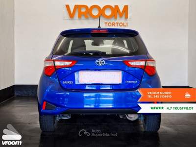 Toyota Yaris Yaris 1.5 Hybrid 5 porte Style Blu/Azzurro usata Nuoro