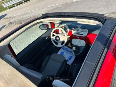 Fiat 500C 500C 1.2 Lounge 69cv Rosso usata Altidona