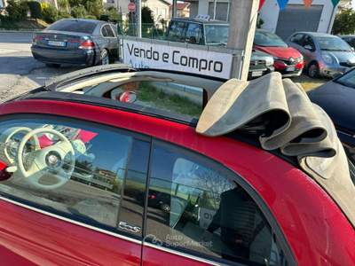 Fiat 500C 500C 1.2 Lounge 69cv Rosso usata Altidona