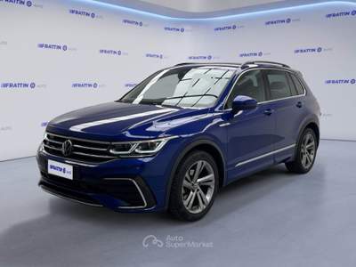 Volkswagen Tiguan Tiguan 2.0 Tdi 150 Cv Scr Dsg R-Line Blu/Azzurro usata Cassola