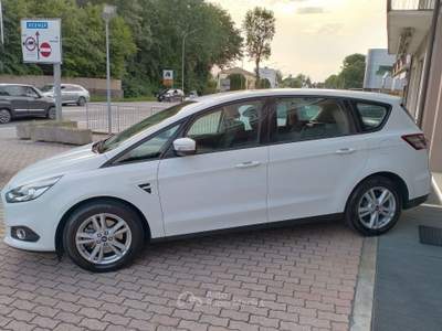 Ford S-Max 2.0TDCI 150CV TITANIUM BUSINESS POWERSHIFT 5 POSTI Bianco usata Rubano
