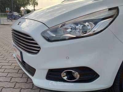 Ford S-Max 2.0TDCI 150CV TITANIUM BUSINESS POWERSHIFT 5 POSTI Bianco usata Rubano