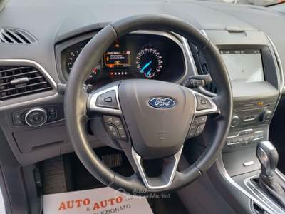 Ford S-Max 2.0TDCI 150CV TITANIUM BUSINESS POWERSHIFT 5 POSTI Bianco usata Rubano