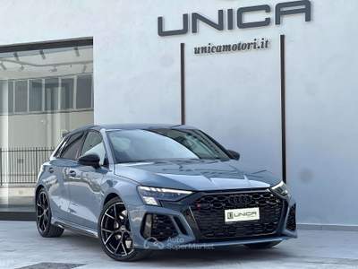 Audi RS 3 Sportback 2.5 400cv TFSI Quattro S-tronic ITALIANA Grigio usata Pomigliano d'Arco