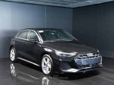 Audi A3 A3 Sportback 35 1.5 tfsi mhev S line edition s-tronic Nero usata Piombino Dese