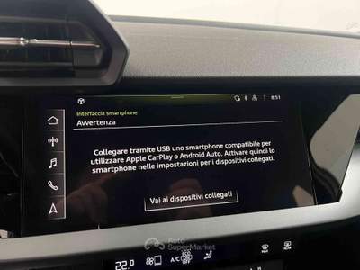 Audi A3 A3 Sportback 1.5 tfsi mhev Business Advanced 116cv s-tronic Bianco usata Piombino Dese