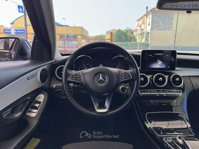 Mercedes-Benz Classe C Mercedes-Benz C-Class C 220 D Premium #6554 Nero usata Alessandria
