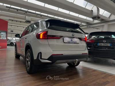 BMW X1 sDrive 18i-Gancio traino elettrico-sed risc-ecc.. Bianco usata Vignola