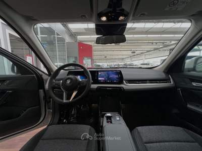 BMW X1 sDrive 18i-Gancio traino elettrico-sed risc-ecc.. Bianco usata Vignola
