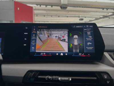 BMW X1 sDrive 18i-Gancio traino elettrico-sed risc-ecc.. Bianco usata Vignola