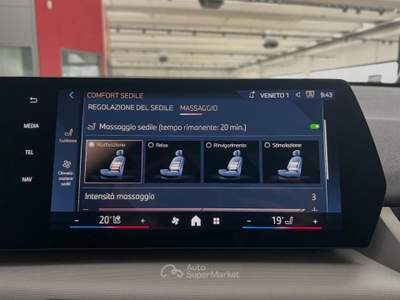 BMW X1 sDrive 18i-Gancio traino elettrico-sed risc-ecc.. Bianco usata Vignola
