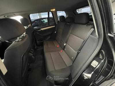 BMW X3 xDrive20d Eletta - RETROCAM, CRUISE Nero usata Vignola