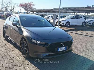 Mazda 3 3 IV 5 porte 5p 2.0 m-hybrid 186cv 6MT FWD Takumi SUNR RLOP Grigio usata Liscate