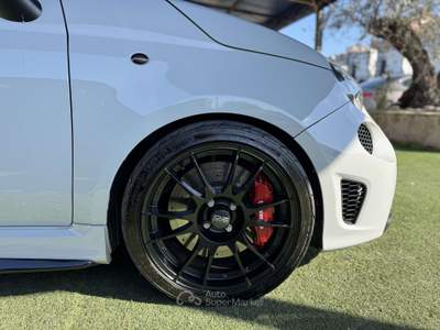 Abarth 595 595  1.4 t-jet Pista  STAGE 3 265CV/OZ/BREMBO/TD04 Grigio usata Castel Gandolfo