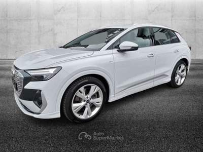 Audi Q4 Q4 50 e-tron quattro S line edition Bianco usata Pieve di Cento