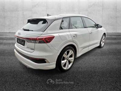Audi Q4 Q4 50 e-tron quattro S line edition Bianco usata Pieve di Cento