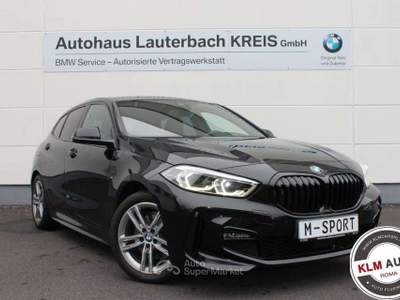 BMW Serie 1 118i 118 i 5p. M sport In sede scegli la TUA Nero usata Roma