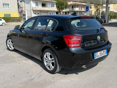 BMW Serie 1 118d perfetta Nero usata ROSETO DEGLI ABRUZZI