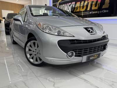 Peugeot 207 1.6 120CV Cabrio Roland Garros Grigio usata Qualiano