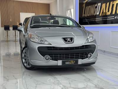 Peugeot 207 1.6 120CV Cabrio Roland Garros Grigio usata Qualiano