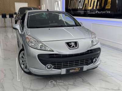 Peugeot 207 1.6 120CV Cabrio Roland Garros Grigio usata Qualiano