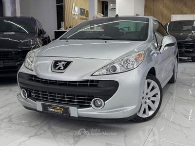 Peugeot 207 1.6 120CV Cabrio Roland Garros Grigio usata Qualiano