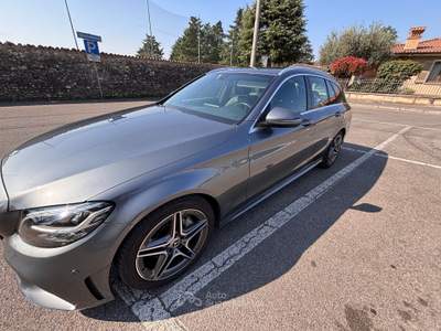 Mercedes-Benz Classe C 220 4 MATIC AMG tenuta benissimo Grigio usata Passirano