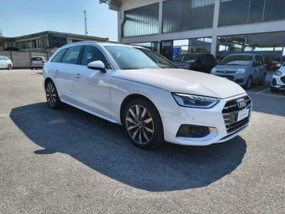 Audi A4 Avant 35 TDI/163 CV S tronic Business Advanced Bianco usata Alonte