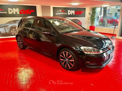 Volkswagen Golf VII 105 CV TDI HIGHLINE DSG RETROCAMERA CERCHI IN LEGA OK NEOPATENTATI GARANZIA 24 MESI Nero usata Pesaro