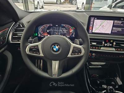BMW X4 X-DRIVE 2.0d mhev 48V MSPORT TETTO NAVI CERCHI VIRTUAL TELECAMERA 360 GRADI Grigio usata Pesaro