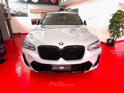 BMW X4 X-DRIVE 2.0d mhev 48V MSPORT TETTO NAVI CERCHI VIRTUAL TELECAMERA 360 GRADI Grigio usata Pesaro
