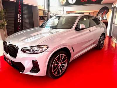 BMW X4 X-DRIVE 2.0d mhev 48V MSPORT TETTO NAVI CERCHI VIRTUAL TELECAMERA 360 GRADI Grigio usata Pesaro
