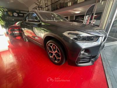 BMW X2 S-DRIVE 1.8 d 150CV BUSINESS SPORT NAVI CERCHI GARANZIA 12 MESI Grigio usata Pesaro