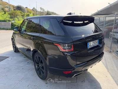 Land Rover Range Rover Sport LAND RANGE ROVER SPORT 3.0D I6 MHEV HSE DYNAM Range Rover Sport 3.0d i6 mhev HSE Dynam Nero usata Roma
