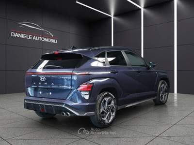 Hyundai Kona Kona 1.0 T-GDI Hybrid 48V iMT NLine Blu/Azzurro usata Torino