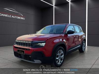 Jeep Avenger Avenger 1.2 Turbo 100 CV Altitude Rosso usata Torino