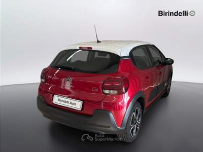 Citroen C3  - c3 puretech 82 shine Rosso usata Vinci